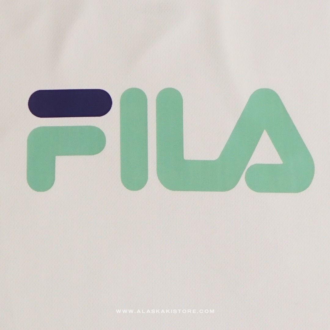 Quickdry Tshirt White Logo Green FL4010
