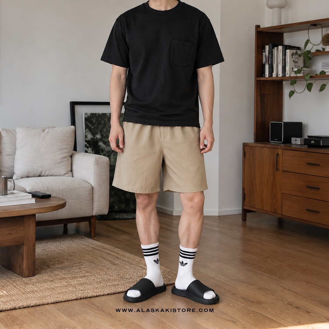 Pocket Tees Black GA4073