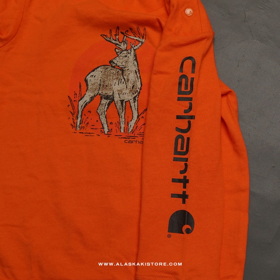 Bodysuits Baby Jumper LS Orange CR4005