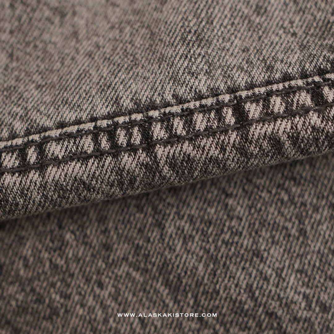 Loose Cargo Pants Grey Washed BS5039
