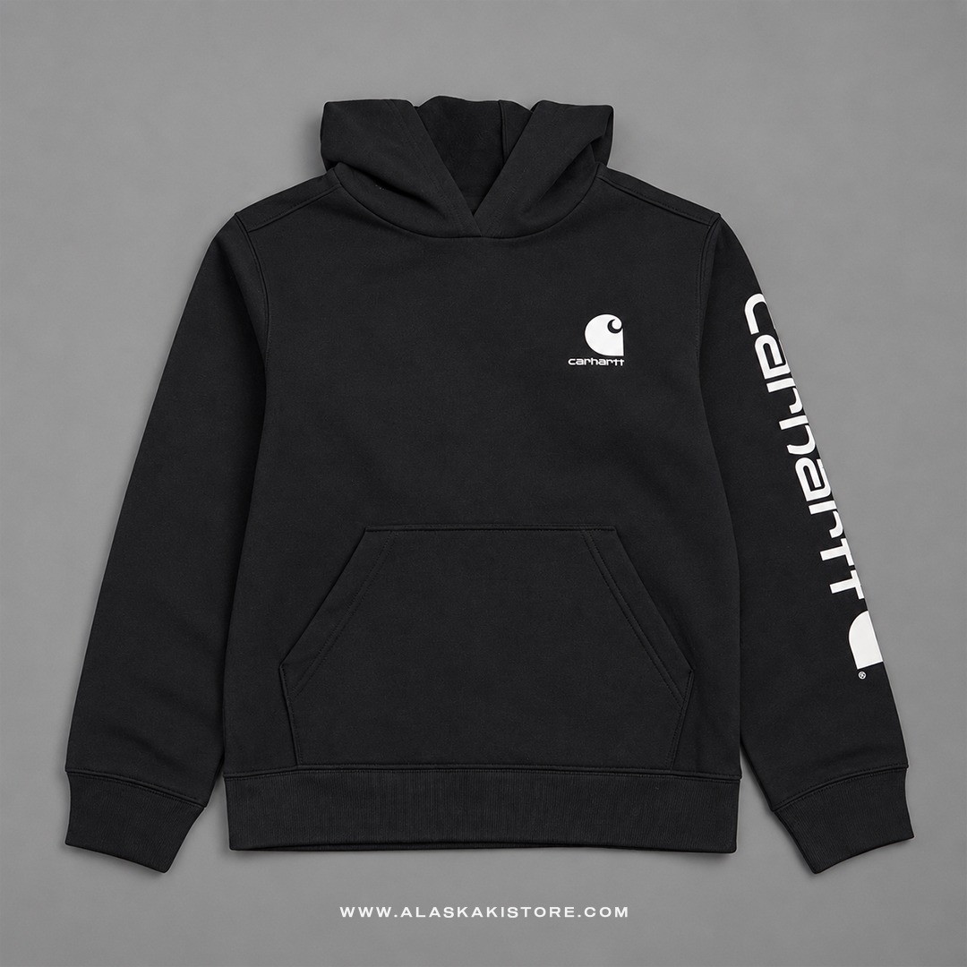 Pullover Hoodie Toddler Black CR1026