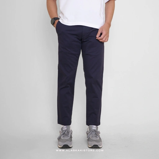 Image of Lightweight Ankle Pants Navy GI5006