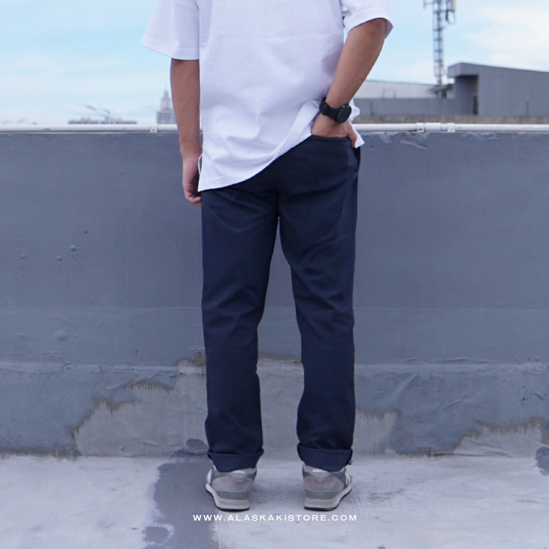 Slim Fit Chino Pants Navy ON5096