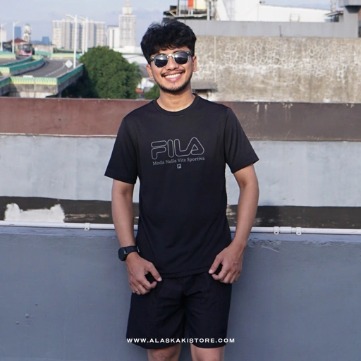 Image of Running Tshirt Black FL4007