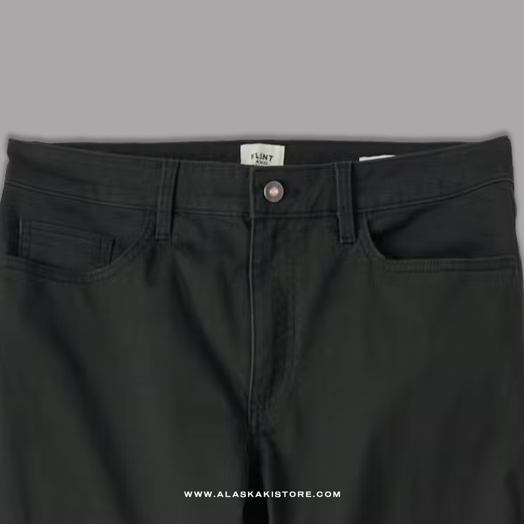 Twill Pants Slim Fit Dark Grey FT5023