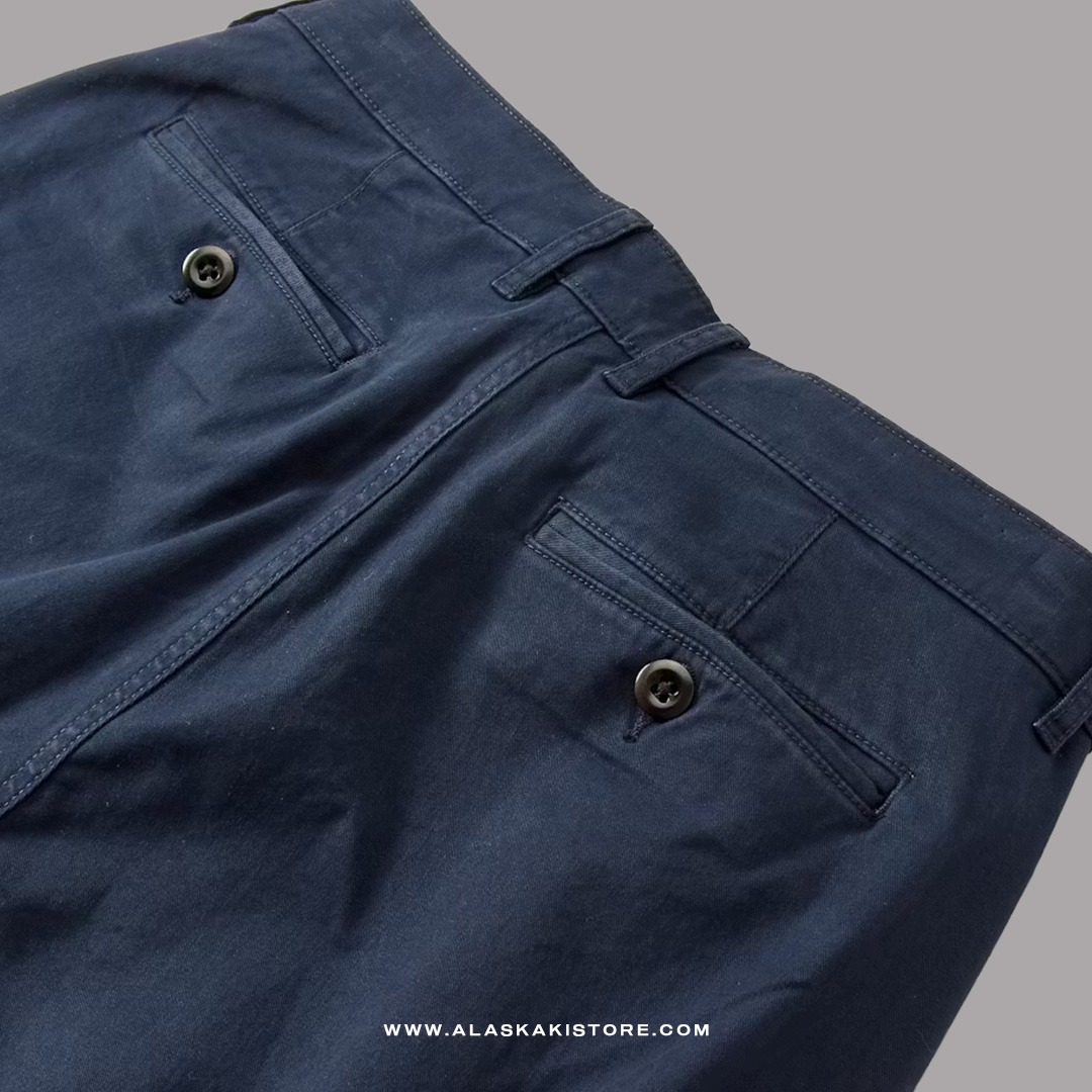 Slim Fit Chino Pants Navy FT5036