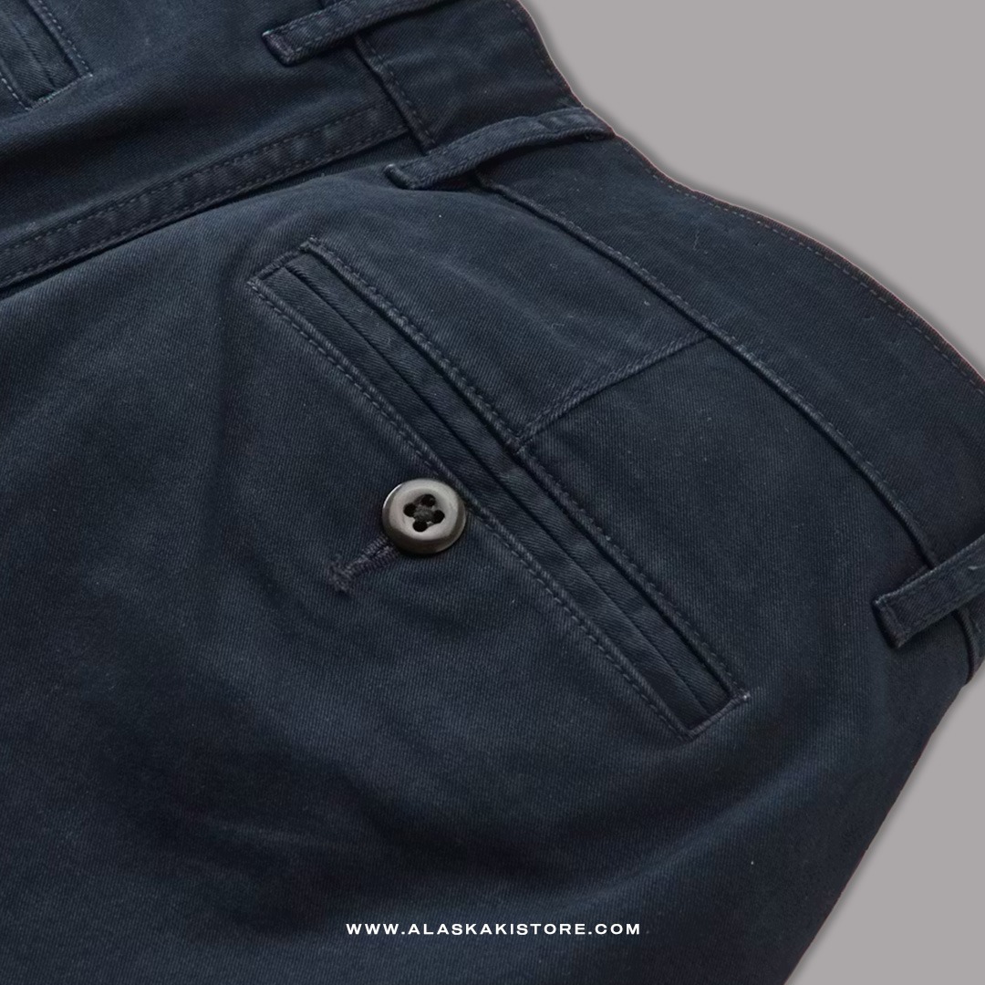 Classic Fit Chino Pants Navy FT5032