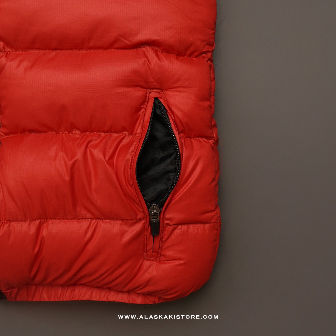 Puffer Vest Jacket Red BS1008