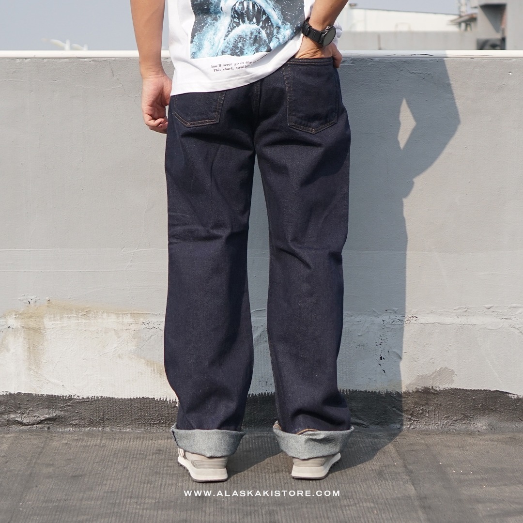 Loose/Relaxed Fit Jeans Indigo GA5028