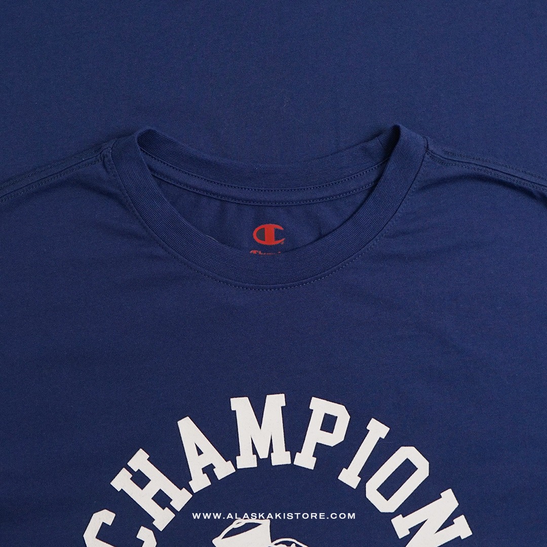 Printed T-shirt by Chmpion Blue CH4094