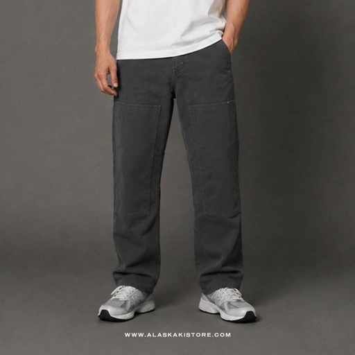 Campwell Double Knee Workpants Grey RC5004