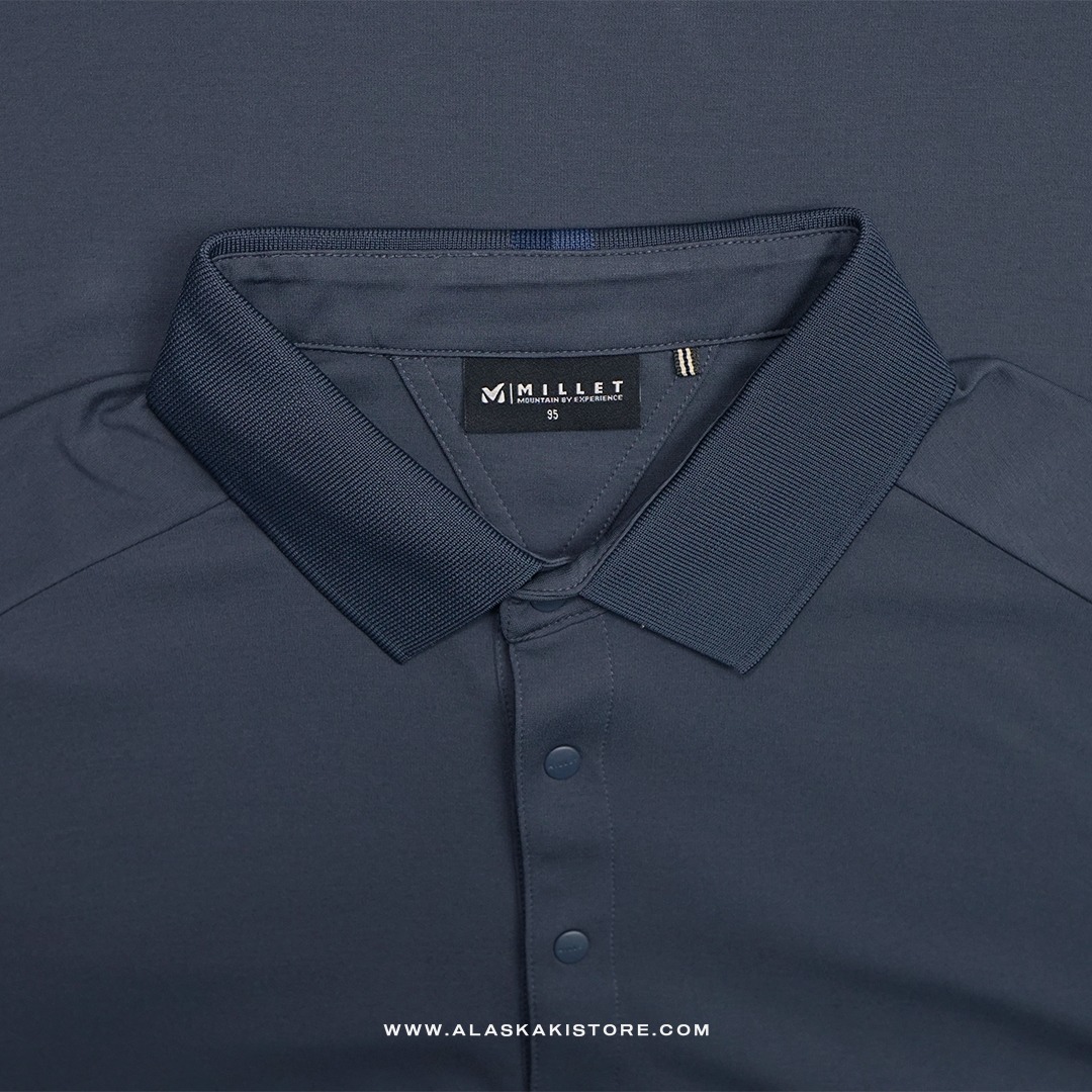 Performance Polo Shirt Blue Grey ML4002