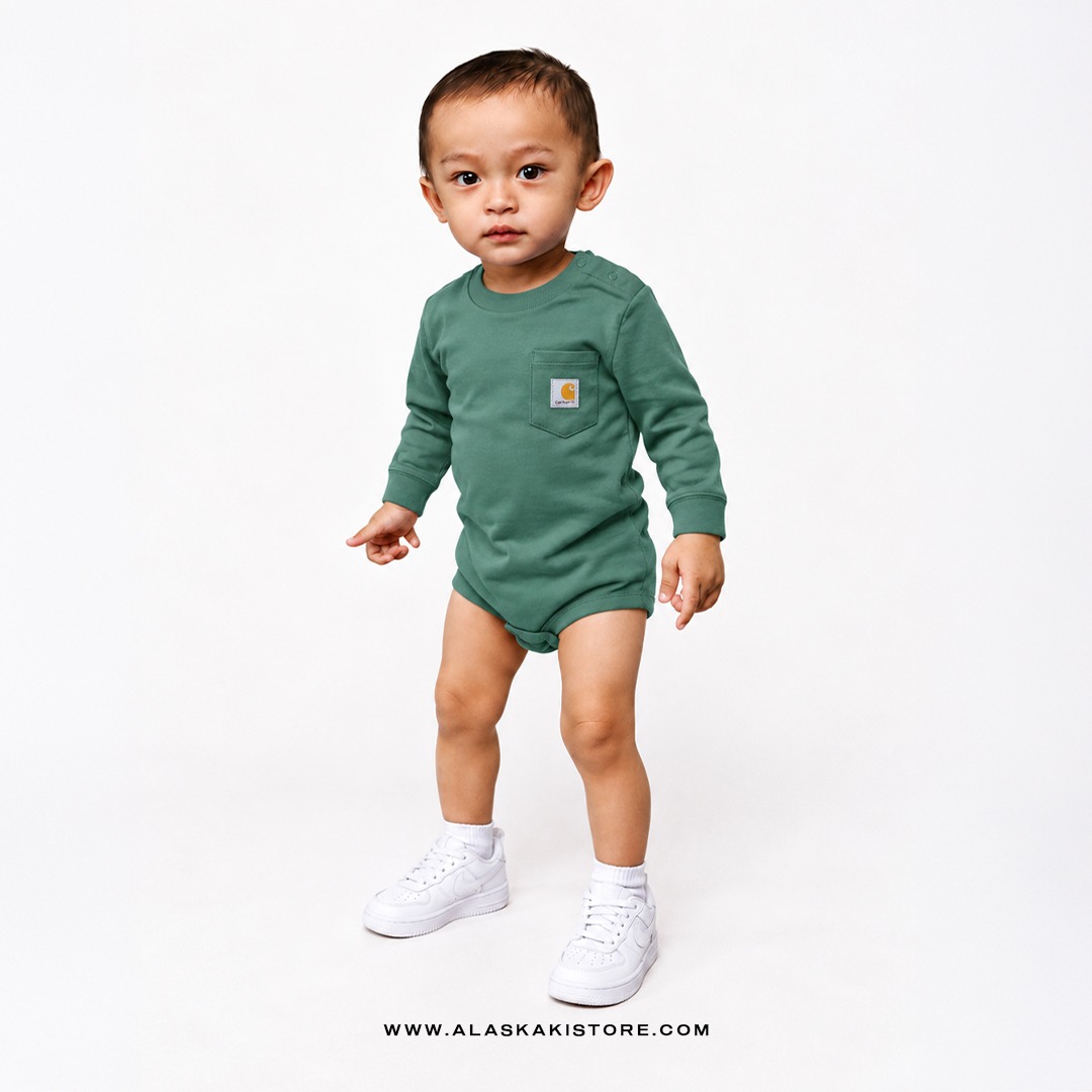Longsleeve  Baby Jumper Emerald CR4030
