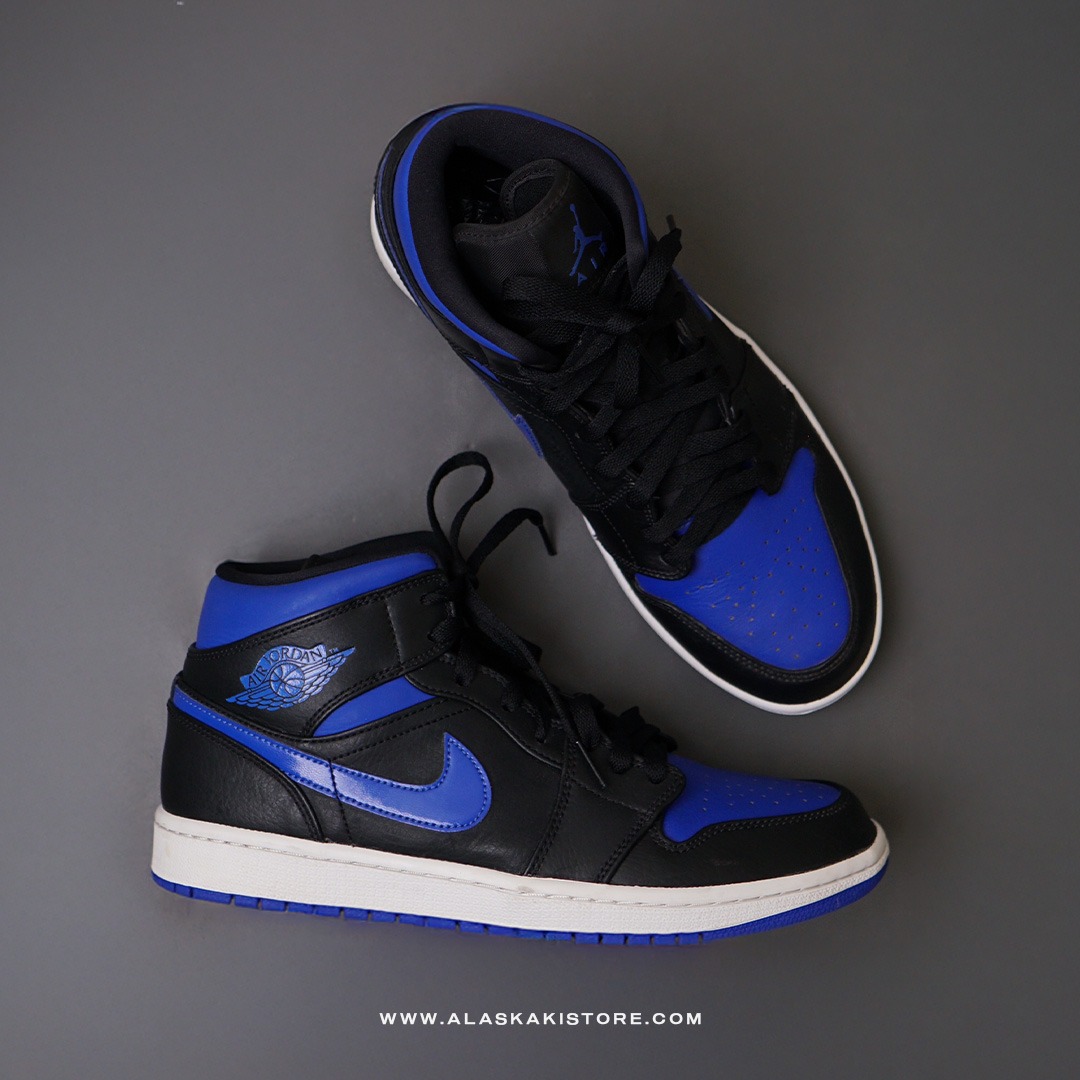 Air Jordan 1 Mid Royal Blue (New No Box)