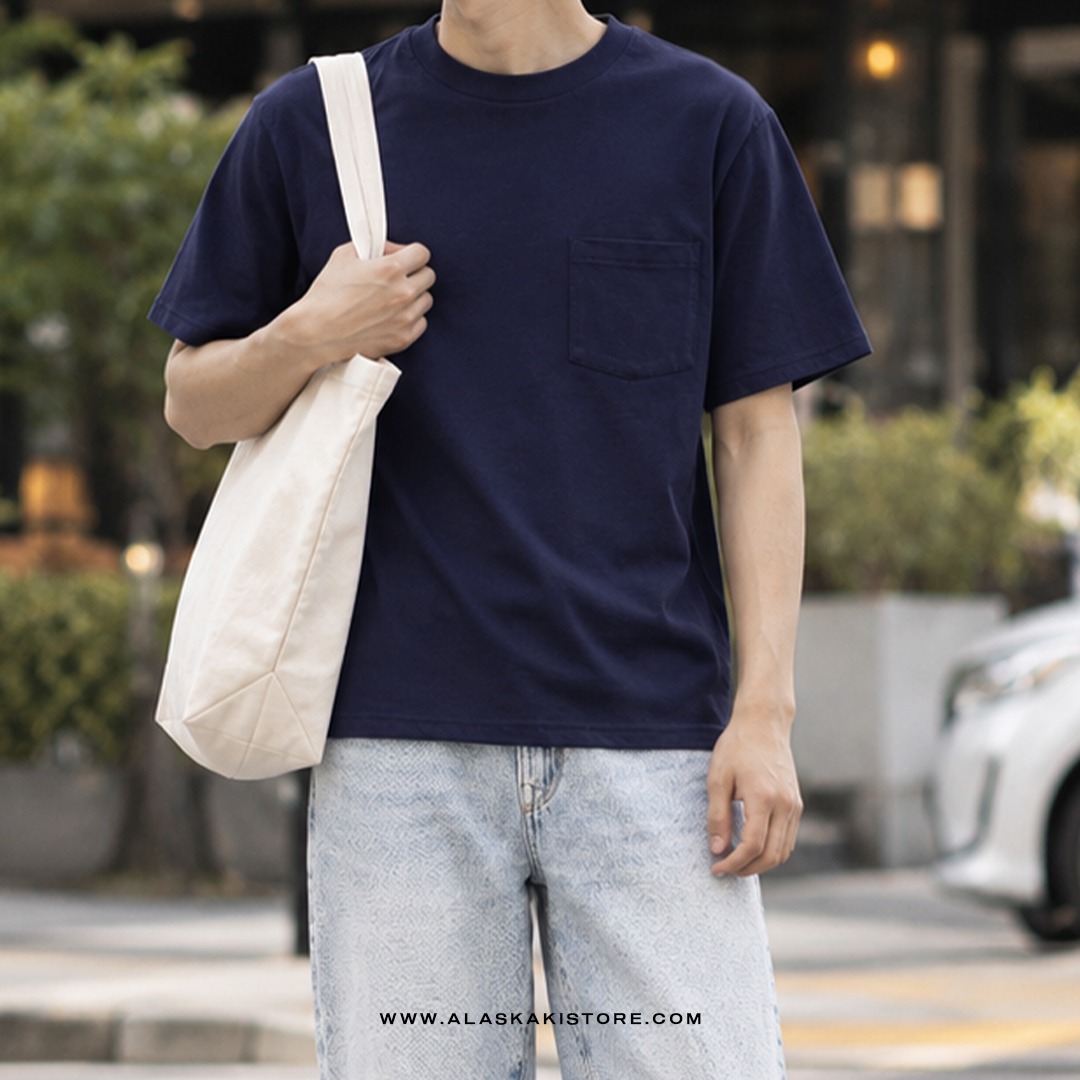 Pocket Tees Dark Navy GA4077