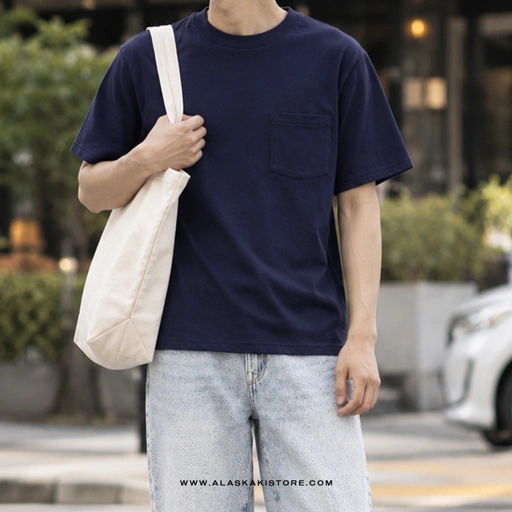 Pocket Tees Dark Navy GA4077