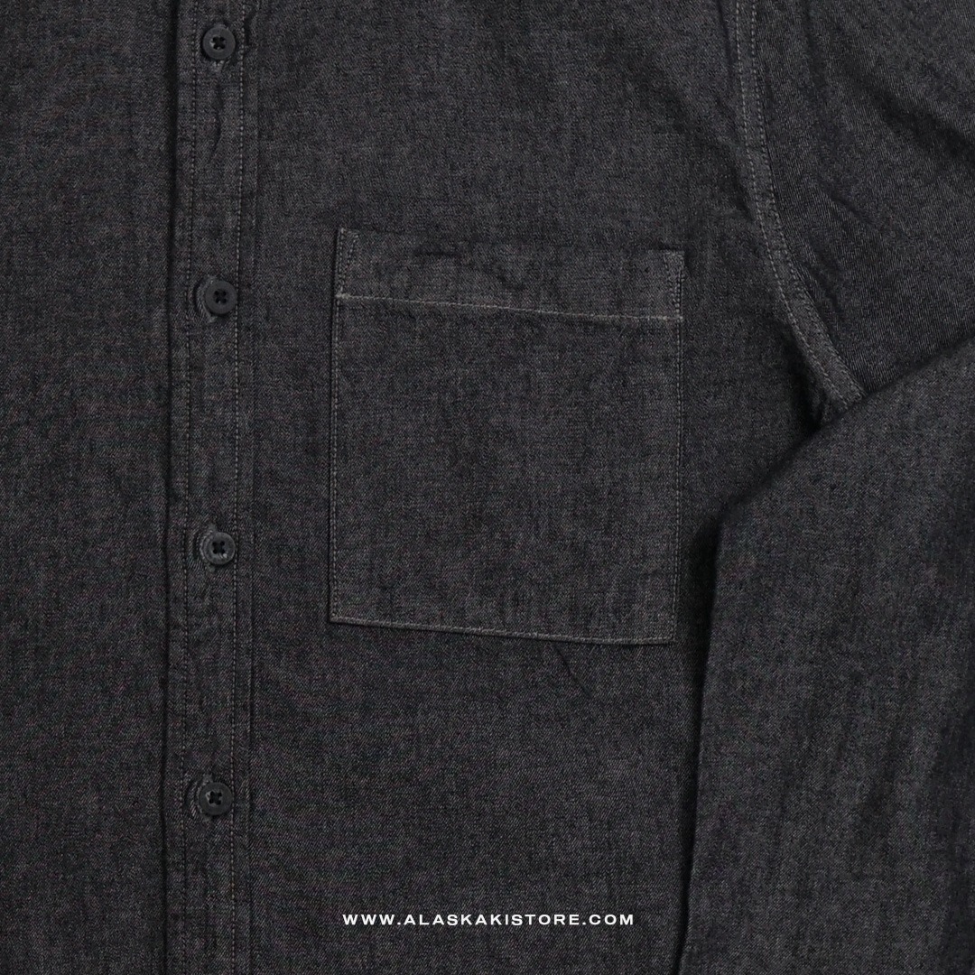 Long Sleeve Shirt Black Denim WR2019