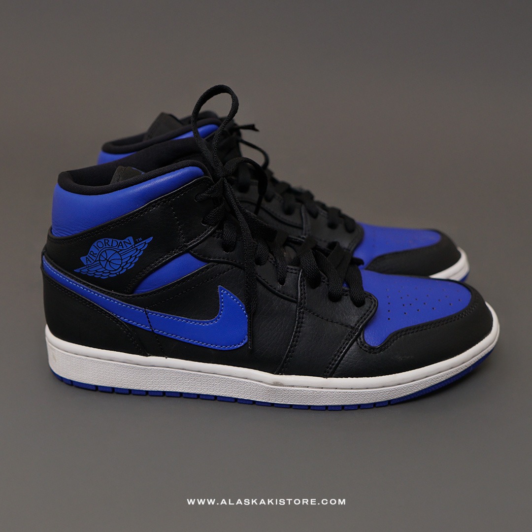Air Jordan 1 Mid Royal Blue (New No Box)