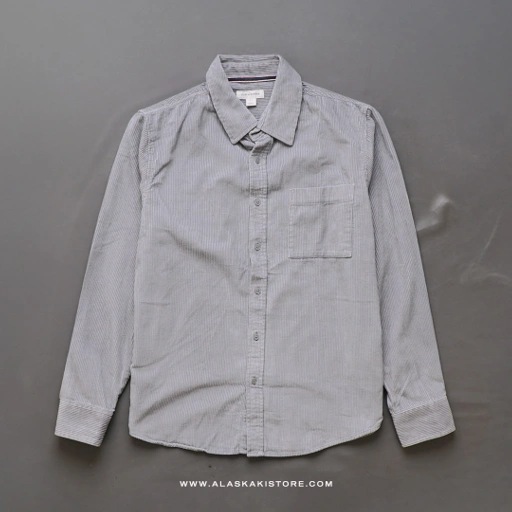 Image of Longsleeve Corduroy Shirt Light Grey SS2011