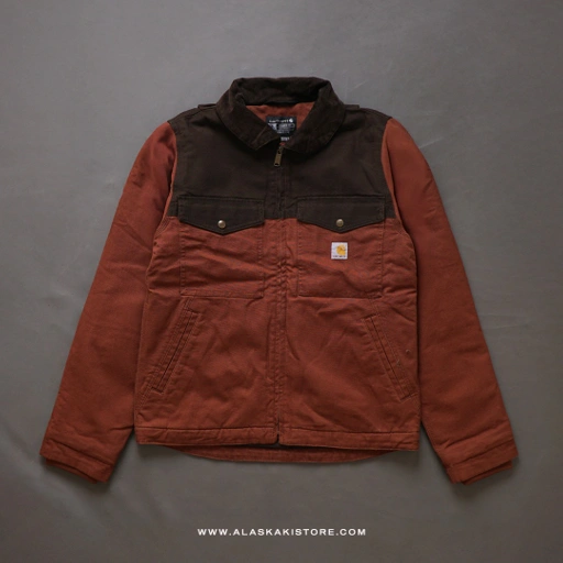 Image of Montana Rugged Flex Duck Insulate Jacket Dark Brown CR1004
