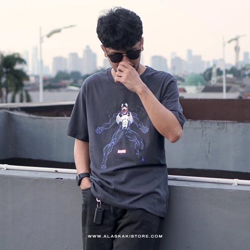 Image of Printed Tees Venom Dark Grey ON4015