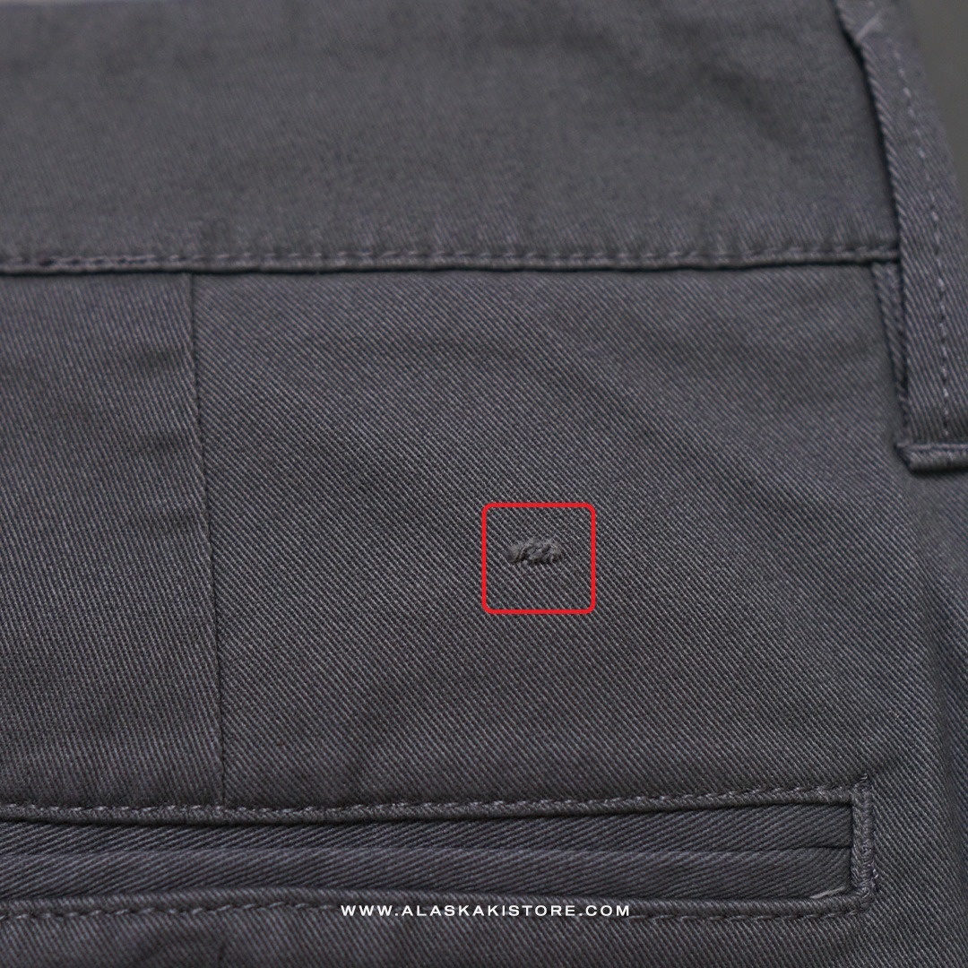Slim Fit Chino Trousers Grey (GF5028 Minor Defect)