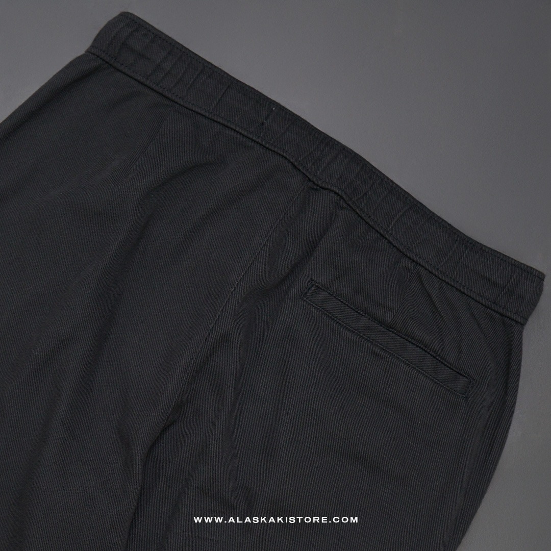 Straight Fit Linen Pants Charcoal ON5105