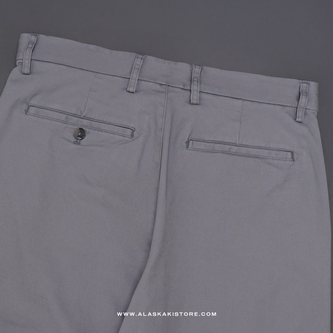 Baggy Fit Chino Pants Grey ON5106