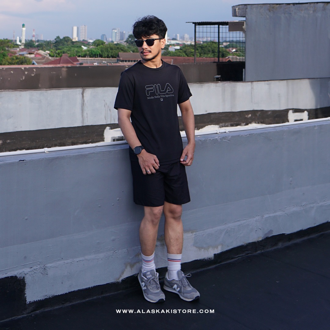 Running Tshirt Black FL4007