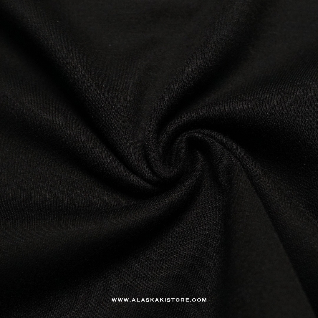 Cotton Blend Heavyweight Oversized Tshirt by Common Issue Black CI4044