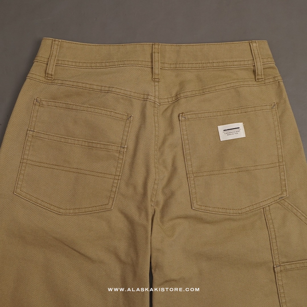 Campwell Double Knee Workpants Khaki RC5002