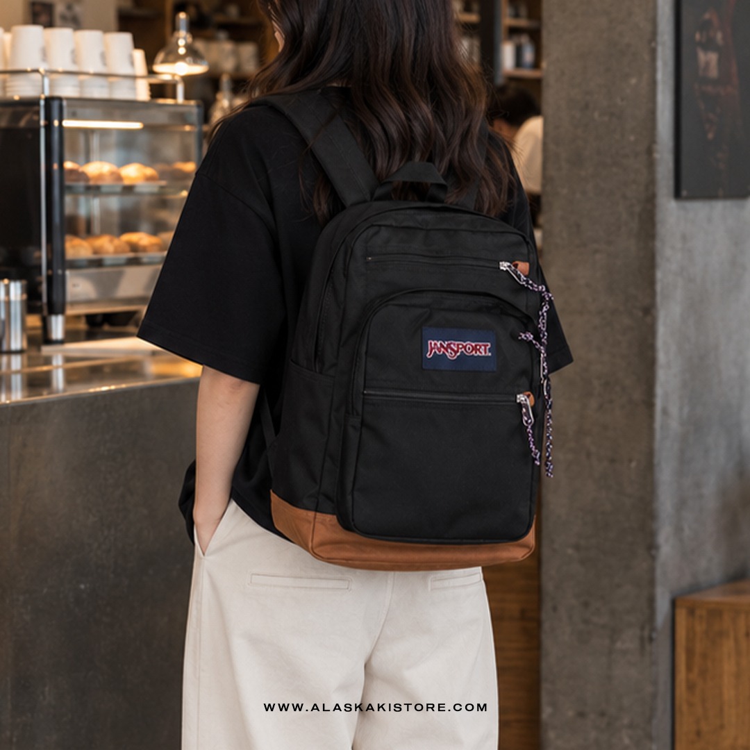 Cool Student Backpack Black JS8016