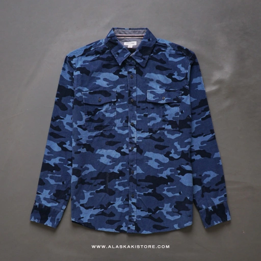 Image of Longsleeve Corduroy Shirt Camo SS2014