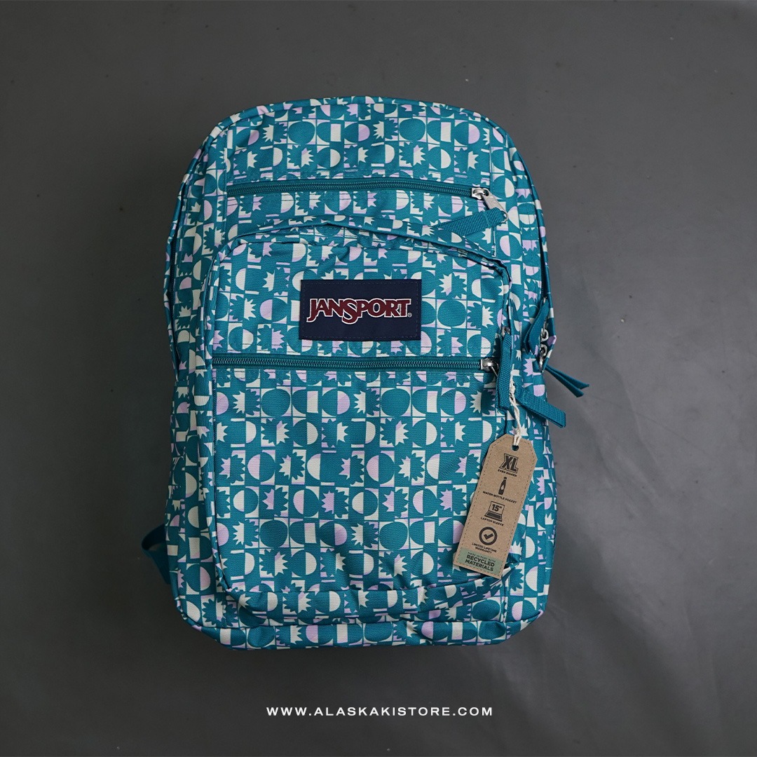 Big Student Backpack Aqua Teal JS8039