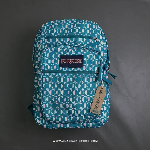 Image of Big Student Backpack Aqua Teal JS8039