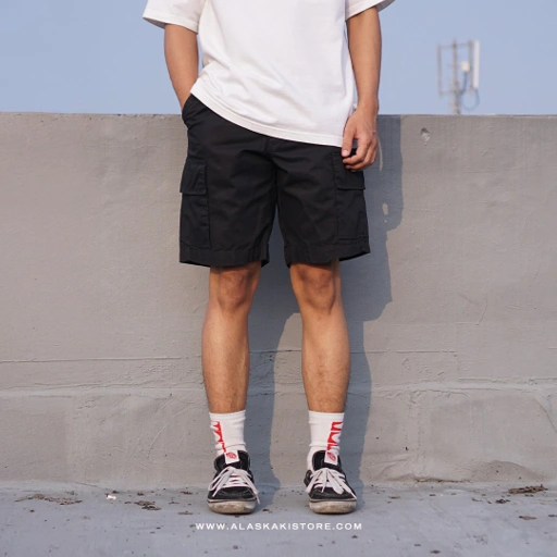 Image of Cargo Short Pants Black ON6038
