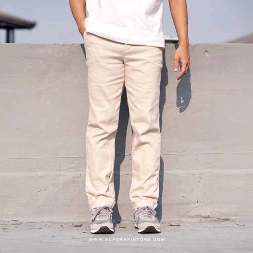 Image of Slim Fit Chino Pants Beige CI5016