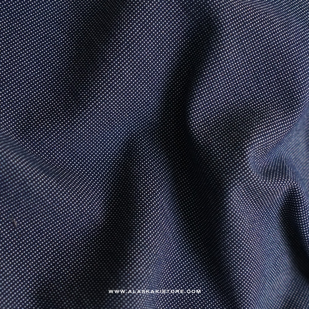 Chino Pants Elastic Waistband Blue Denim SO5002