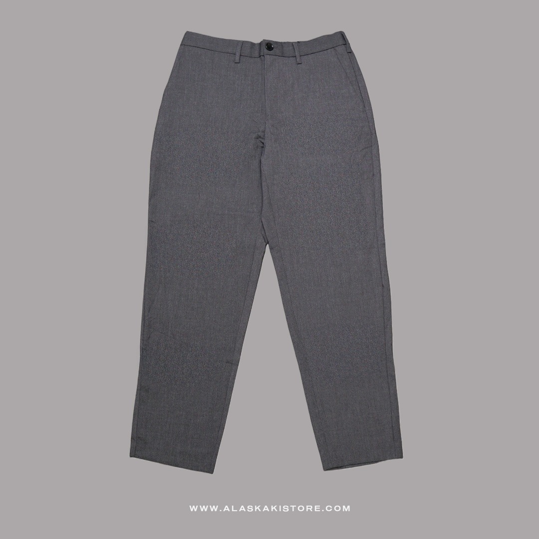 Stretch Easy Ankle Pants Dark Grey GU5030