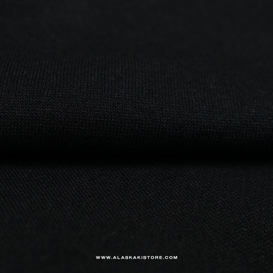 Loose Fit Pullover Hoodie Black HM1127