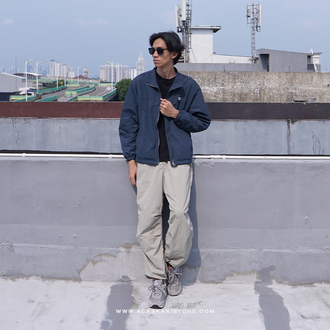 Harrington Nylon Jacket Navy TT1017