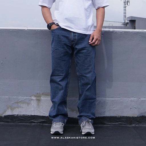 Image of Denim Jeans Relaxed Fit Blue Washed DL5025