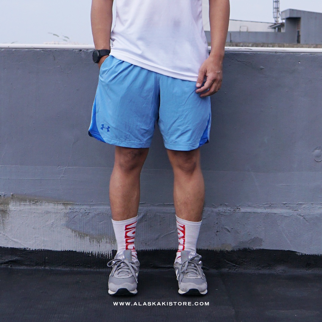 Woven Sport Shorts Light Blue UA6006