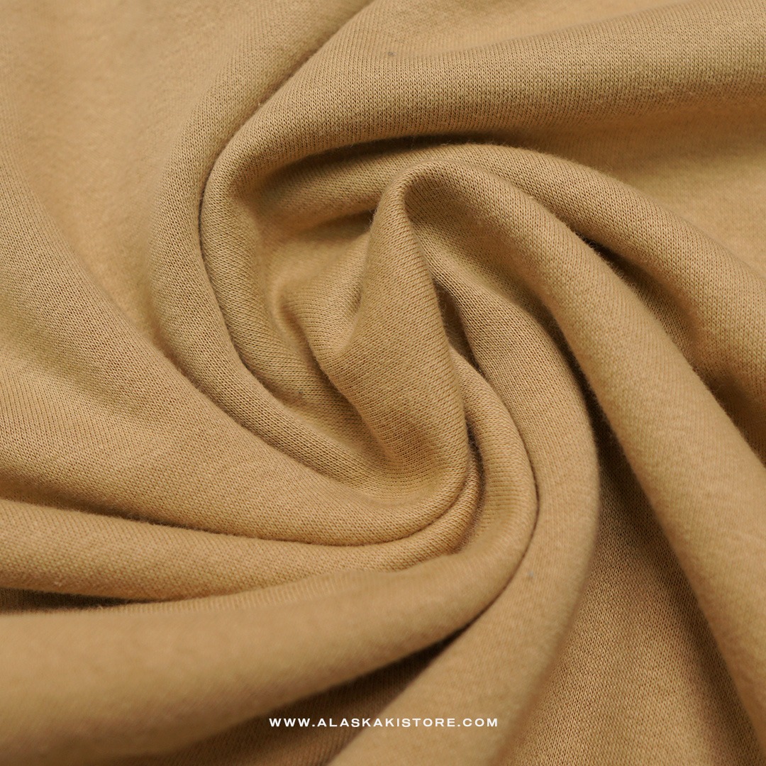 Half Zip Sweatshirt Light Brown NC1014