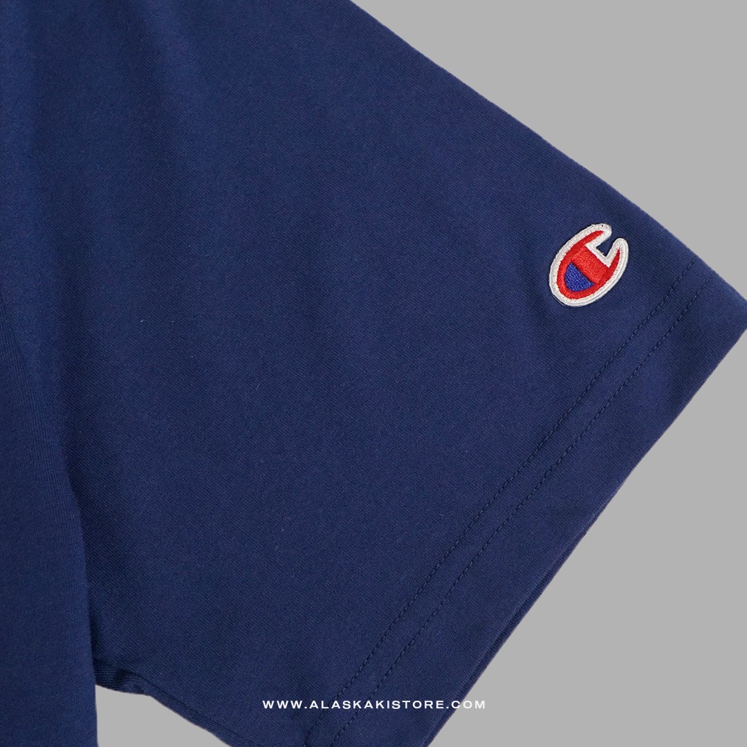 Printed T-shirt by Chmpion Blue CH4094