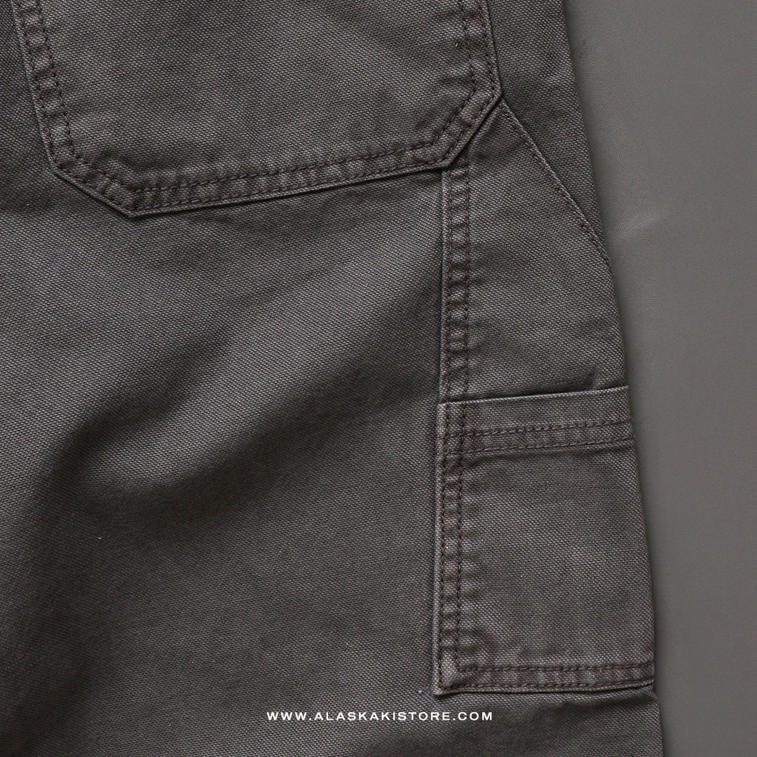 Baggy Carpenter Pants Washed Grey AP5003