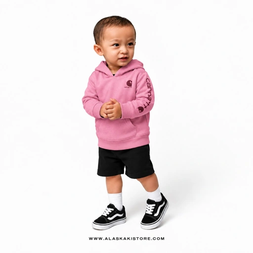 Pullover Hoodie Toddler Purple CR1020