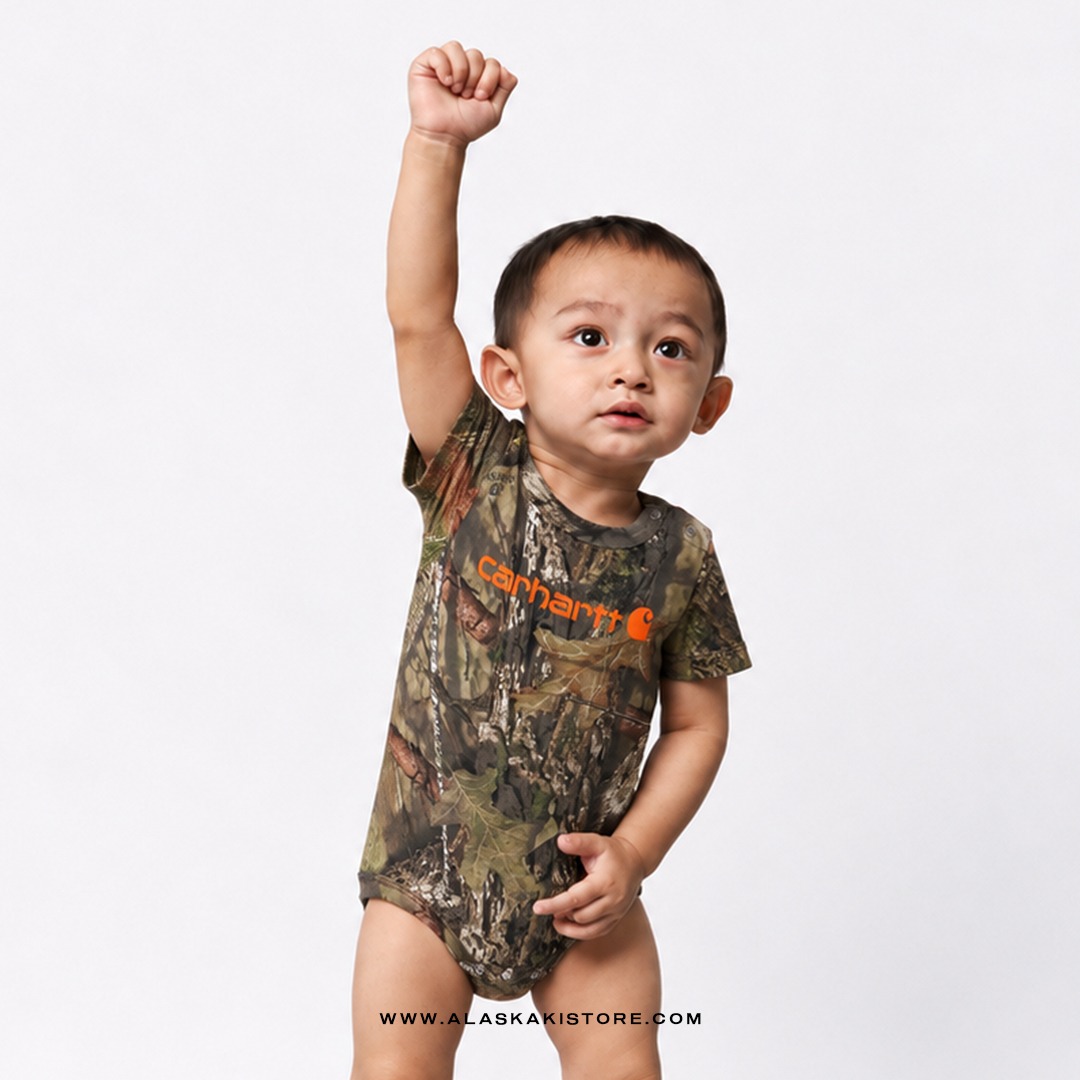 Shortsleeve Baby Jumper Camo CR4021