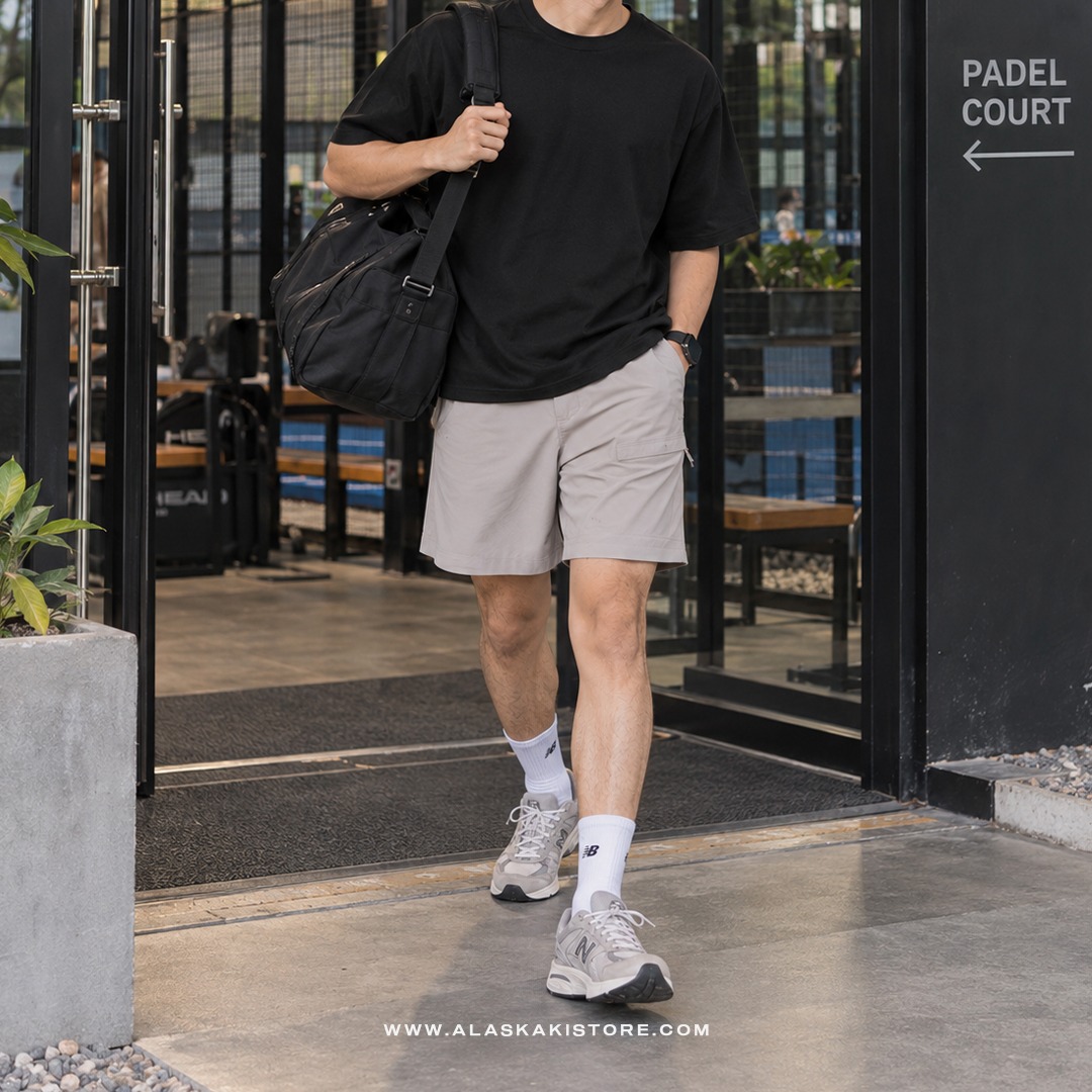 Cargo Short Pants Grey CO6006