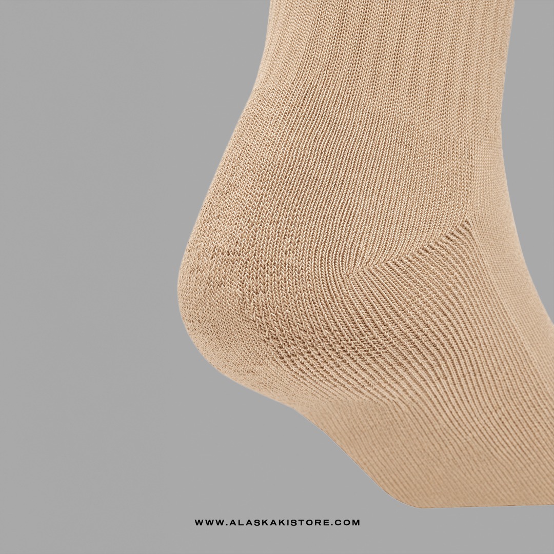 Trefoil Crew Socks Khaki AD9015